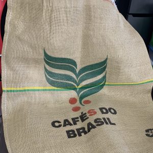 Coffee Bean Burlap Bag